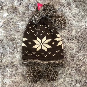 Winter knit hat